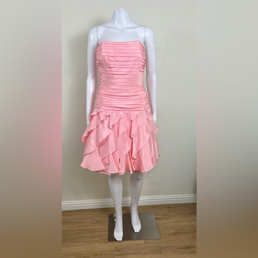 Vintage TADASHI 1980s Pretty in
Pink Dress